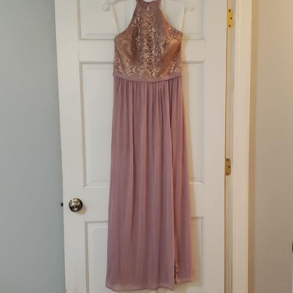 Rose Gold Brides Maid Dress or Prom